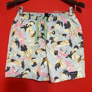 Patagonia Men's Swim Shorts S Birds of Paradise‎ Print
